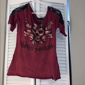 Women’s Harley Davidson shirt